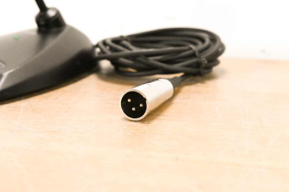 Shure MX418D/S 18" Supercardioid Gooseneck Microphone with Desktop Base