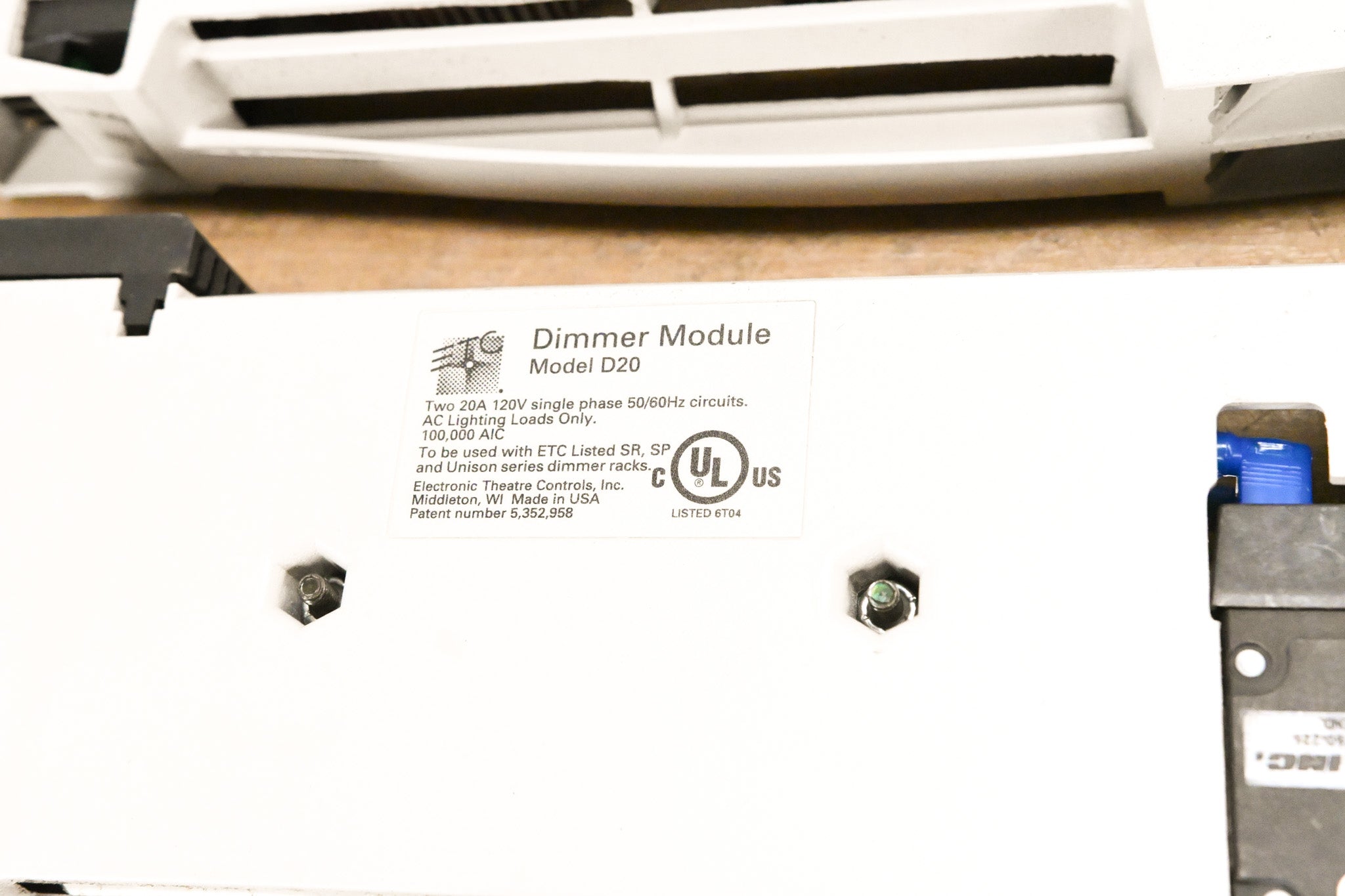 ETC D20 Dual 20A Dimmer Module (Pack of 4)