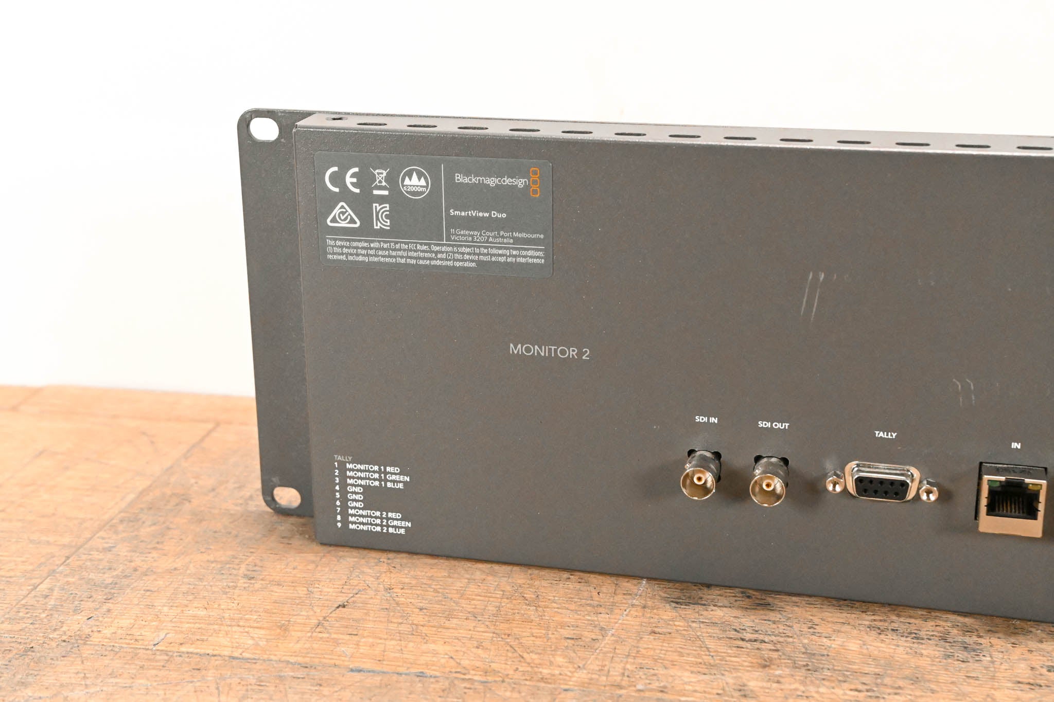 Blackmagic Design Smartview Duo 2 Dual 8" LCD Monitors (NO POWER SUPPLY)