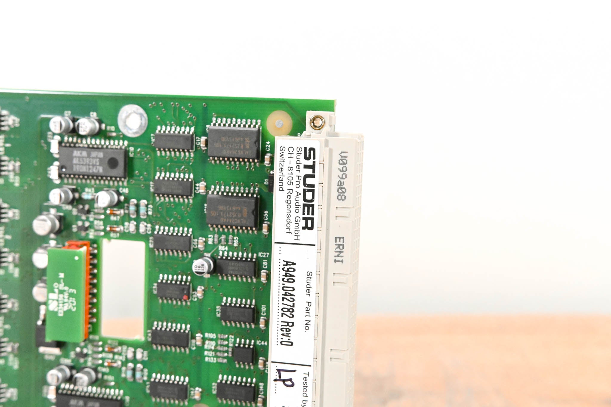 Studer Mic/Line In Card for D21m Modular I/O System