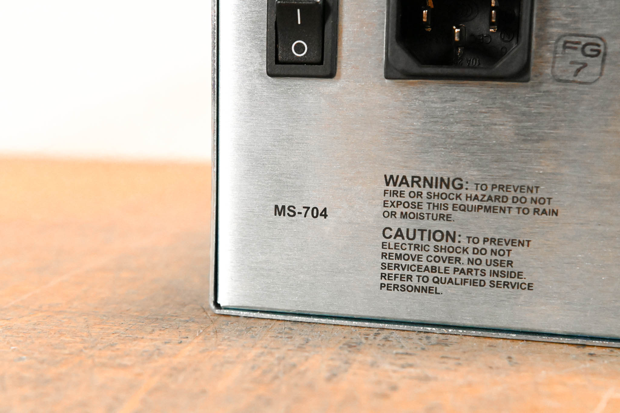 Clear-Com MS-704 2RU Four-Channel Main Station