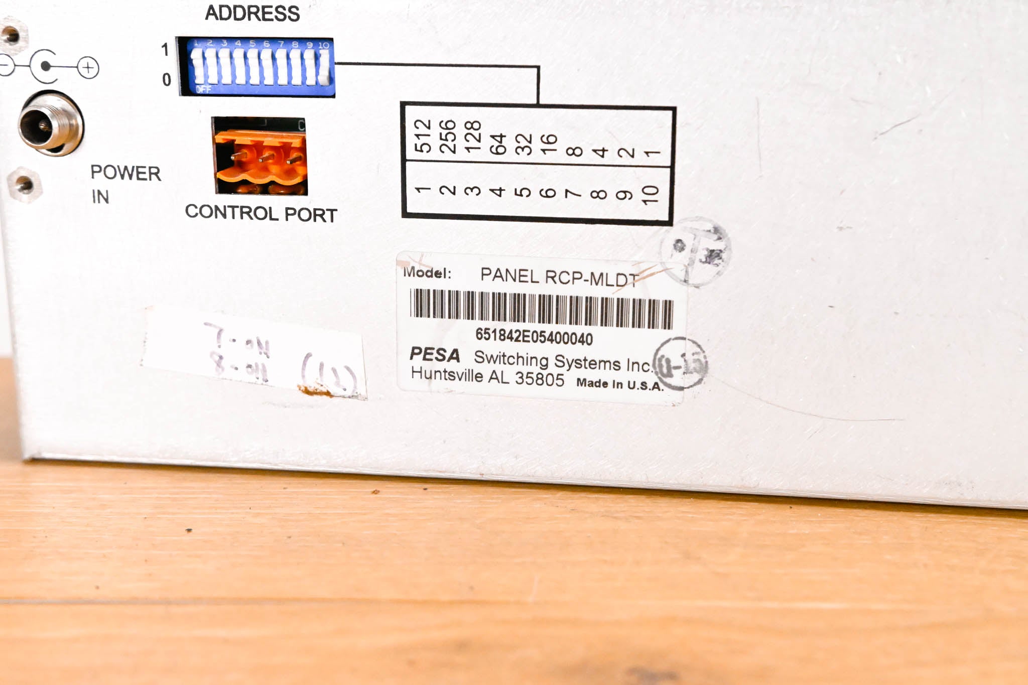 Pesa RCP-MLDT 2RU Matrix Switcher Control Panel (NO POWER SUPPLY)