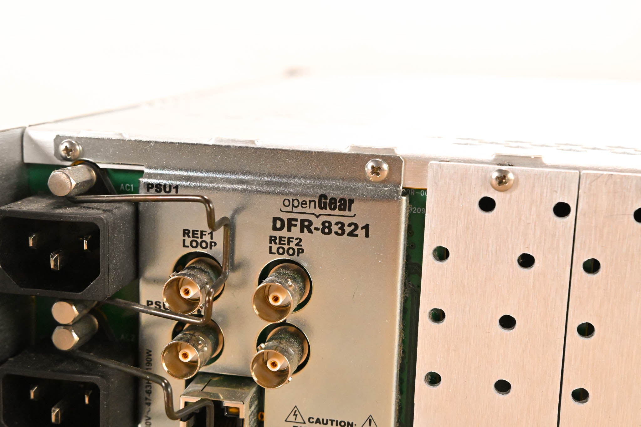 Ross DFR-8321 OpenGear 2RU Module Frame with Cards