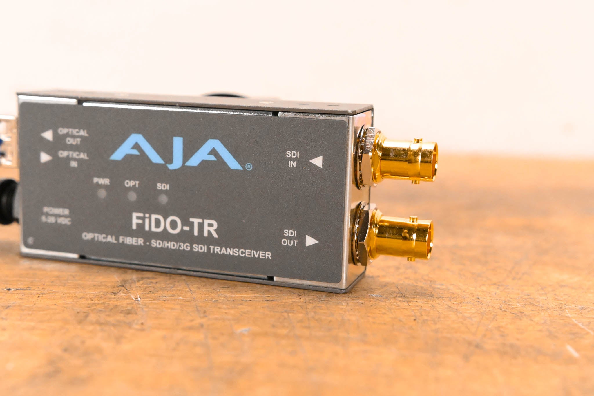 AJA FiDO-TR 1-Channel 3G-SDI/LC Single-Mode LC Fiber Transceiver