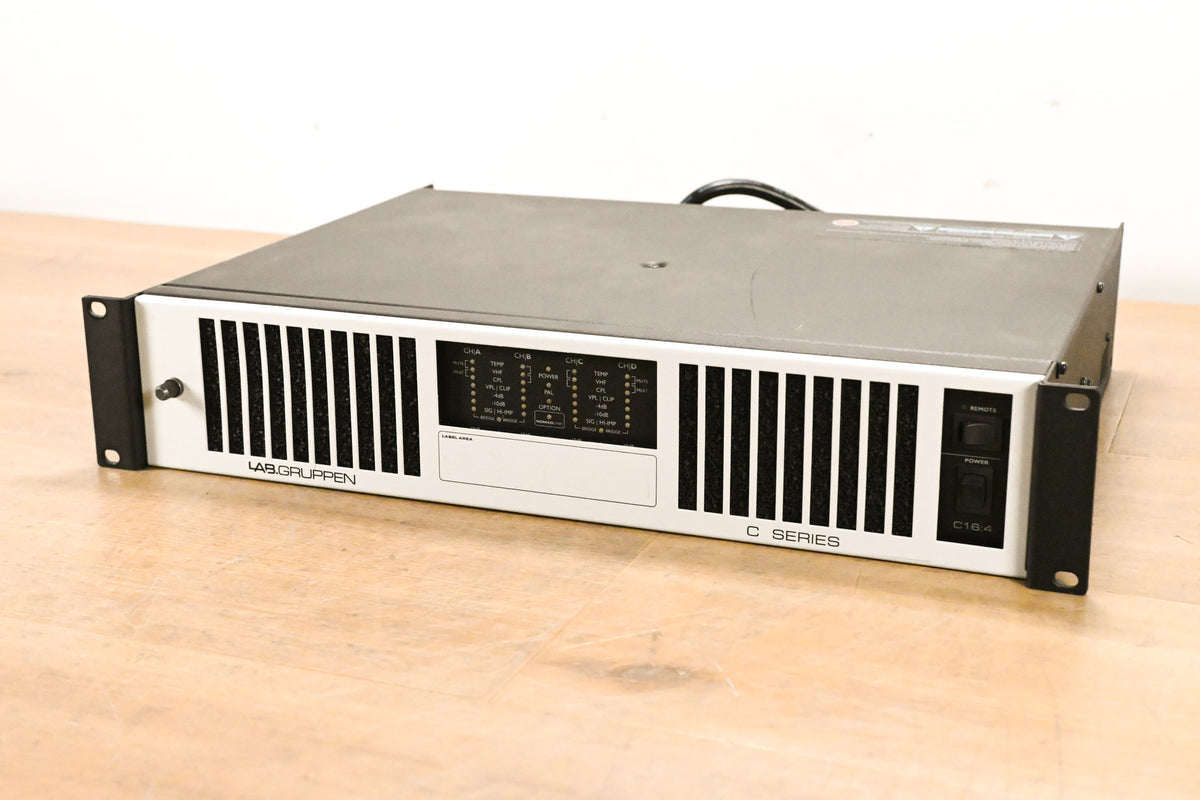 Lab Gruppen C 16:4 1600W Four-Channel Power Amplifier