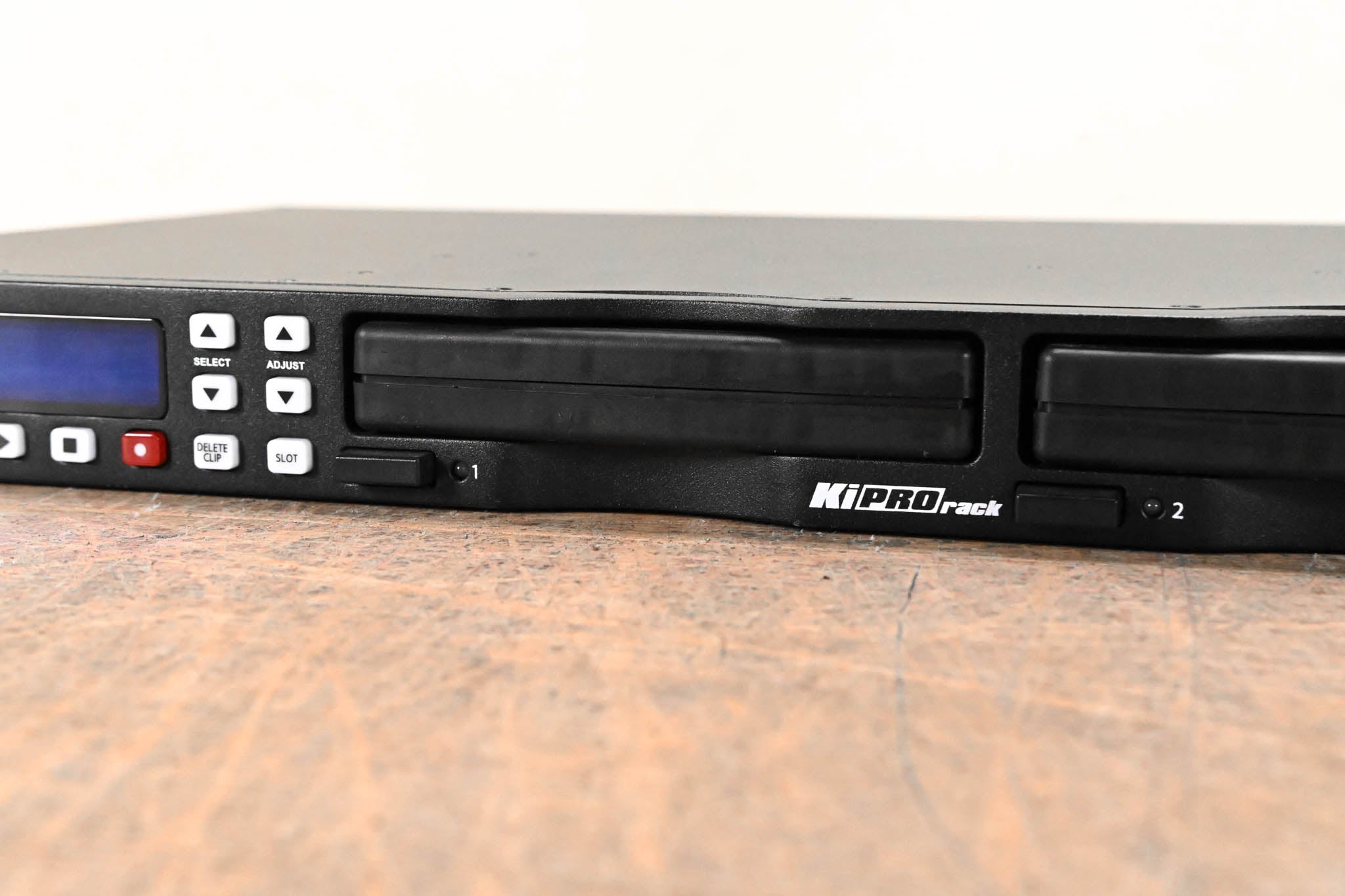 AJA Ki Pro Rack Video Recorder and Player with two 256GB KiStor Modules