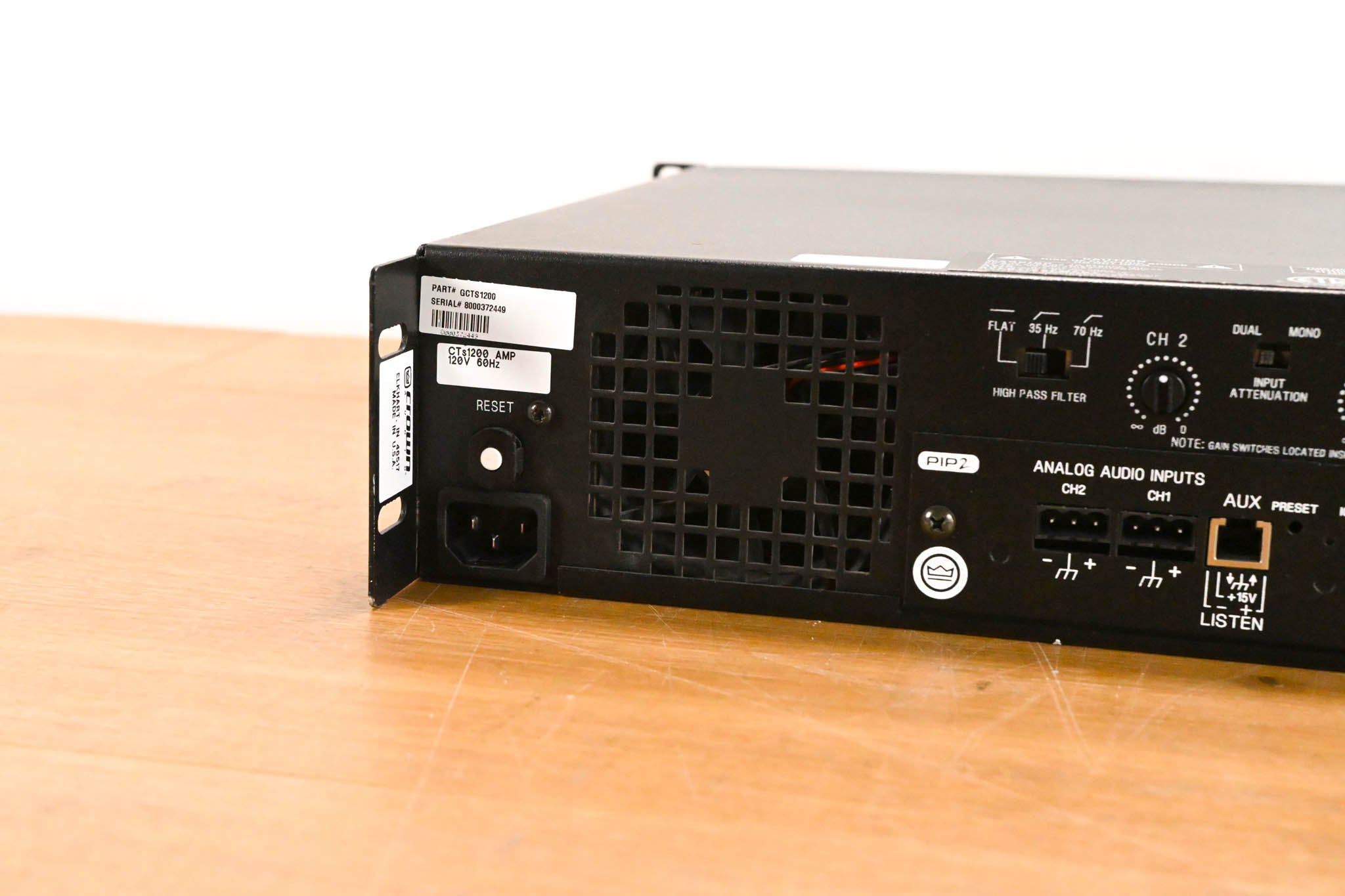 Crown CTs 1200 Two-Channel 600W Power Amplifier