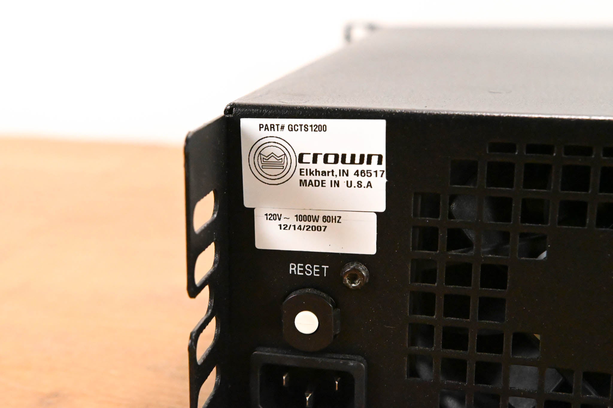 Crown CTs 1200 Two-Channel 600W Power Amplifier
