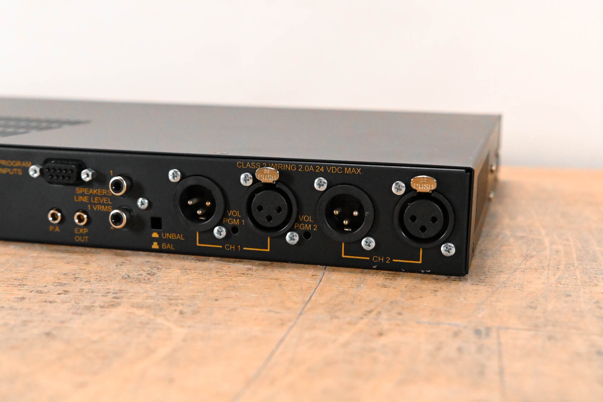 Telex MS-2002 2-Channel Master Station and Power Supply