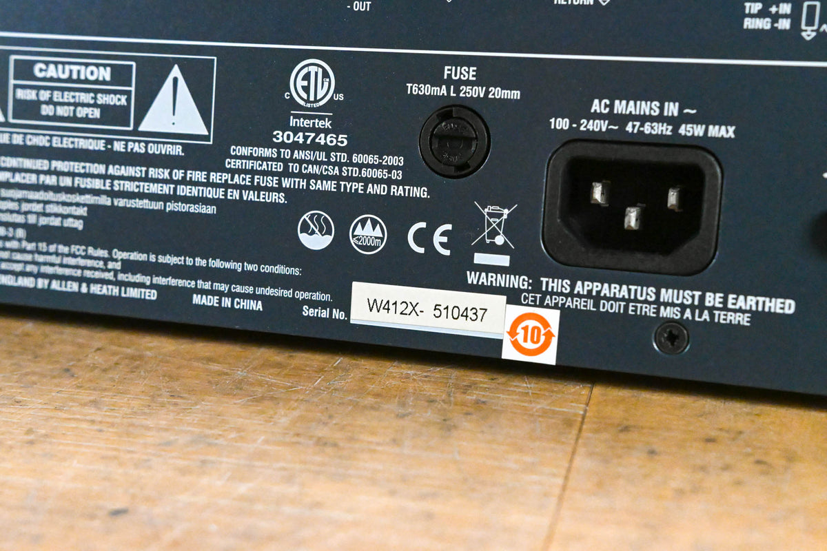 Allen & Heath MixWizard WZ4 12:2 12-Channel Analog Mixer