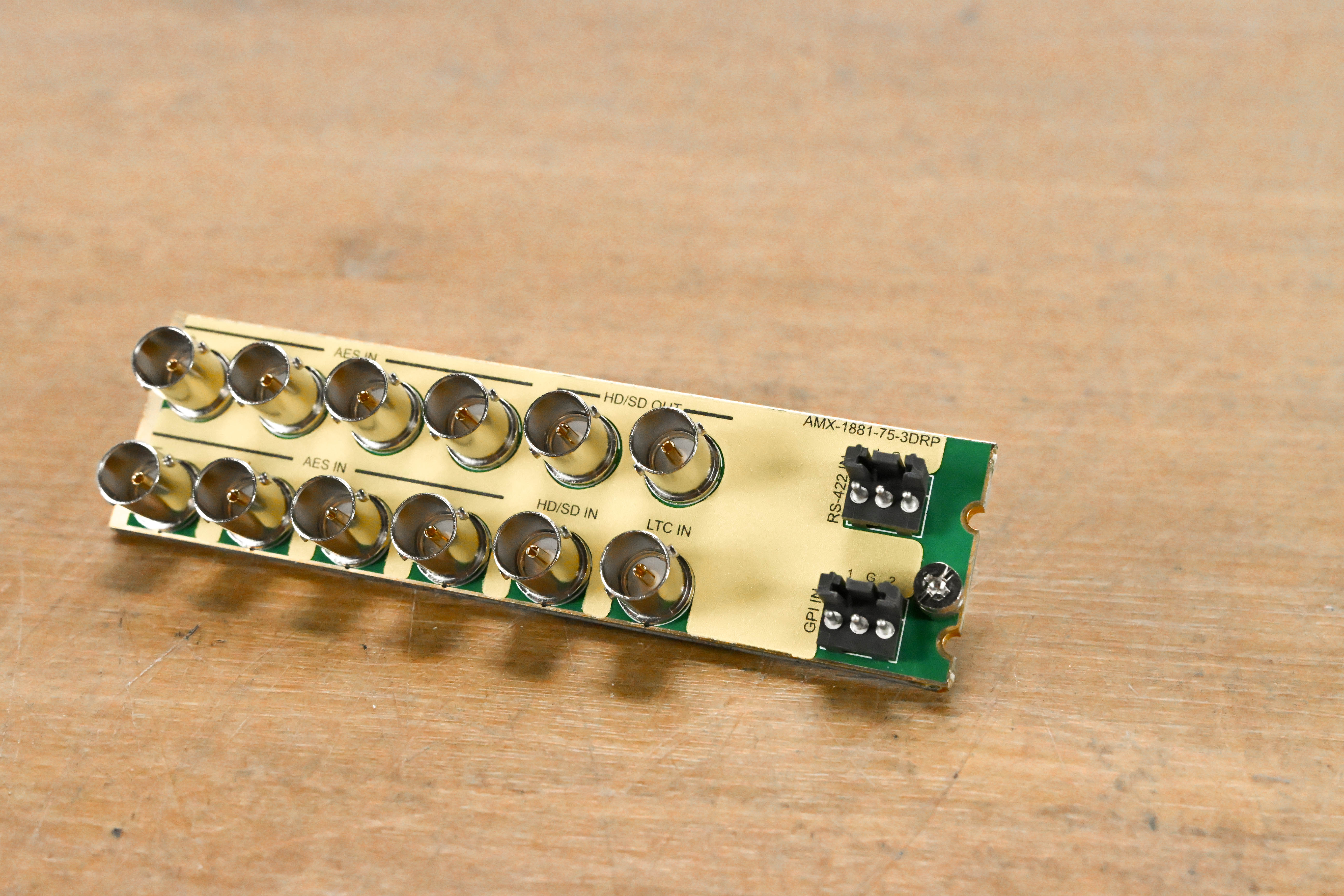 Miranda AMX-1881-75-3DRP Rear I/O Module for Densité Frame