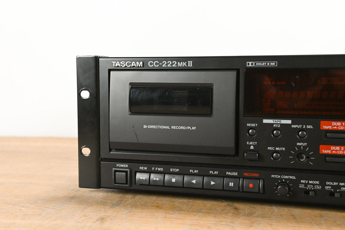 TASCAM CC-222 MKII CD Recorder / Cassette Combination Deck