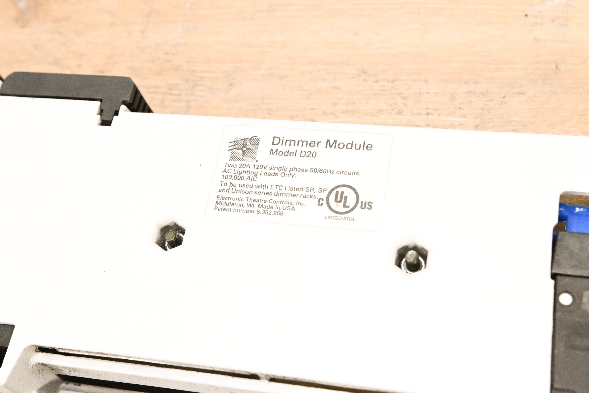 ETC D20 Dual 20A Dimmer Module (Pack of 4)