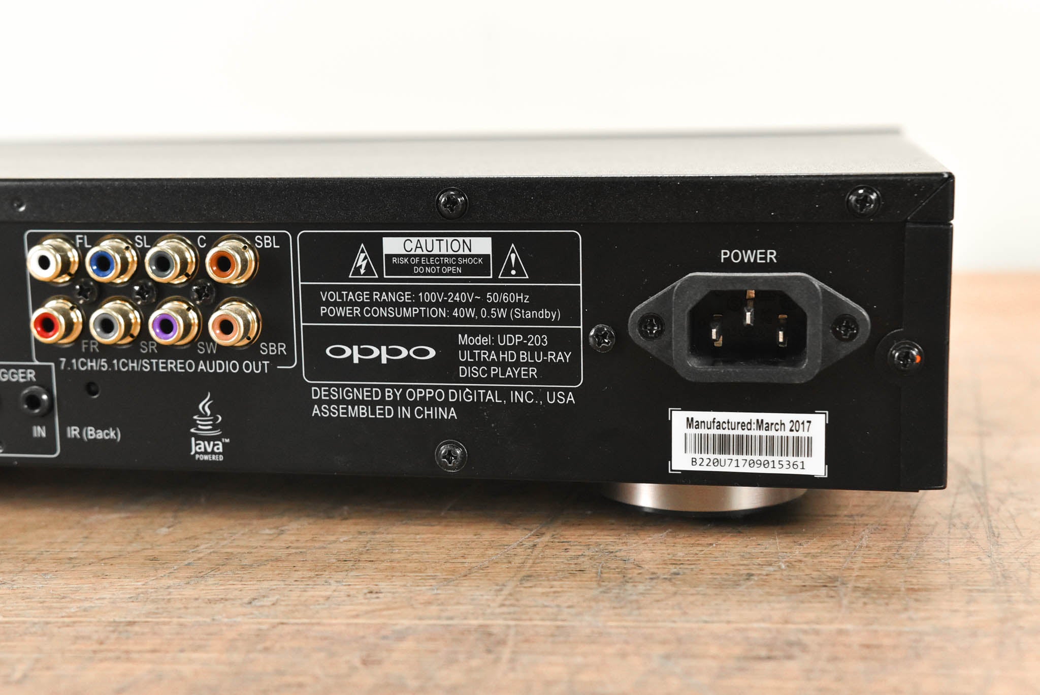 Oppo UDP-203 4K Ultra HD Blu-ray Disc Player