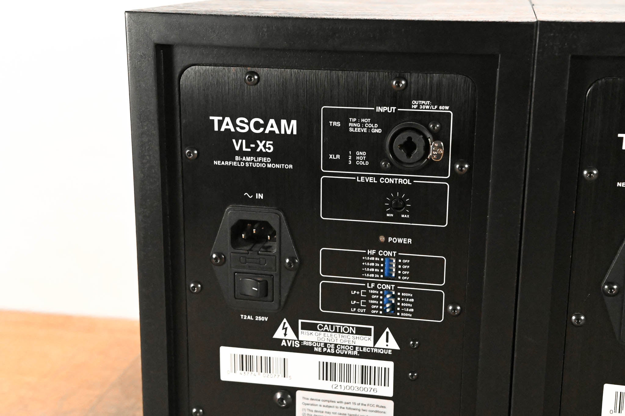 TASCAM VL-X5 Bi-Amplified Nearfield Studio Monitor (PAIR)