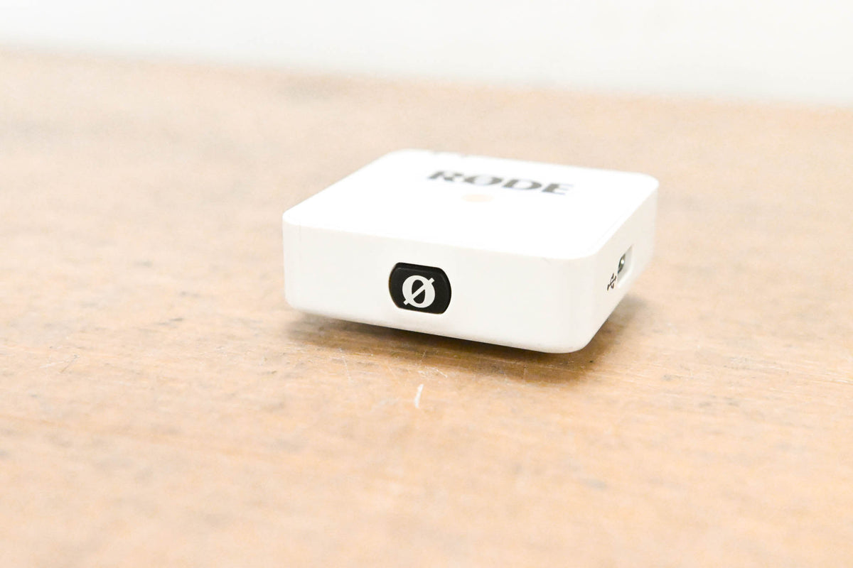 RØDE Wireless GO Single Microphone System - White (NO POWER SUPPLY)