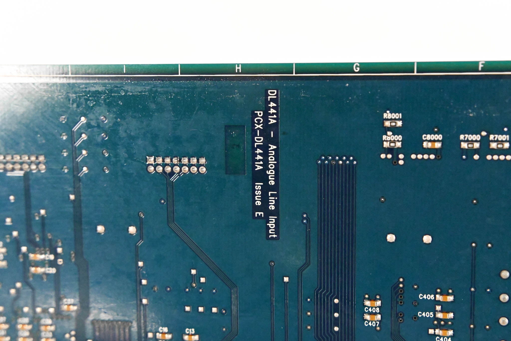 Midas DL441 8 Analog Mic/Line Input Card with Midas Microphone Preamps