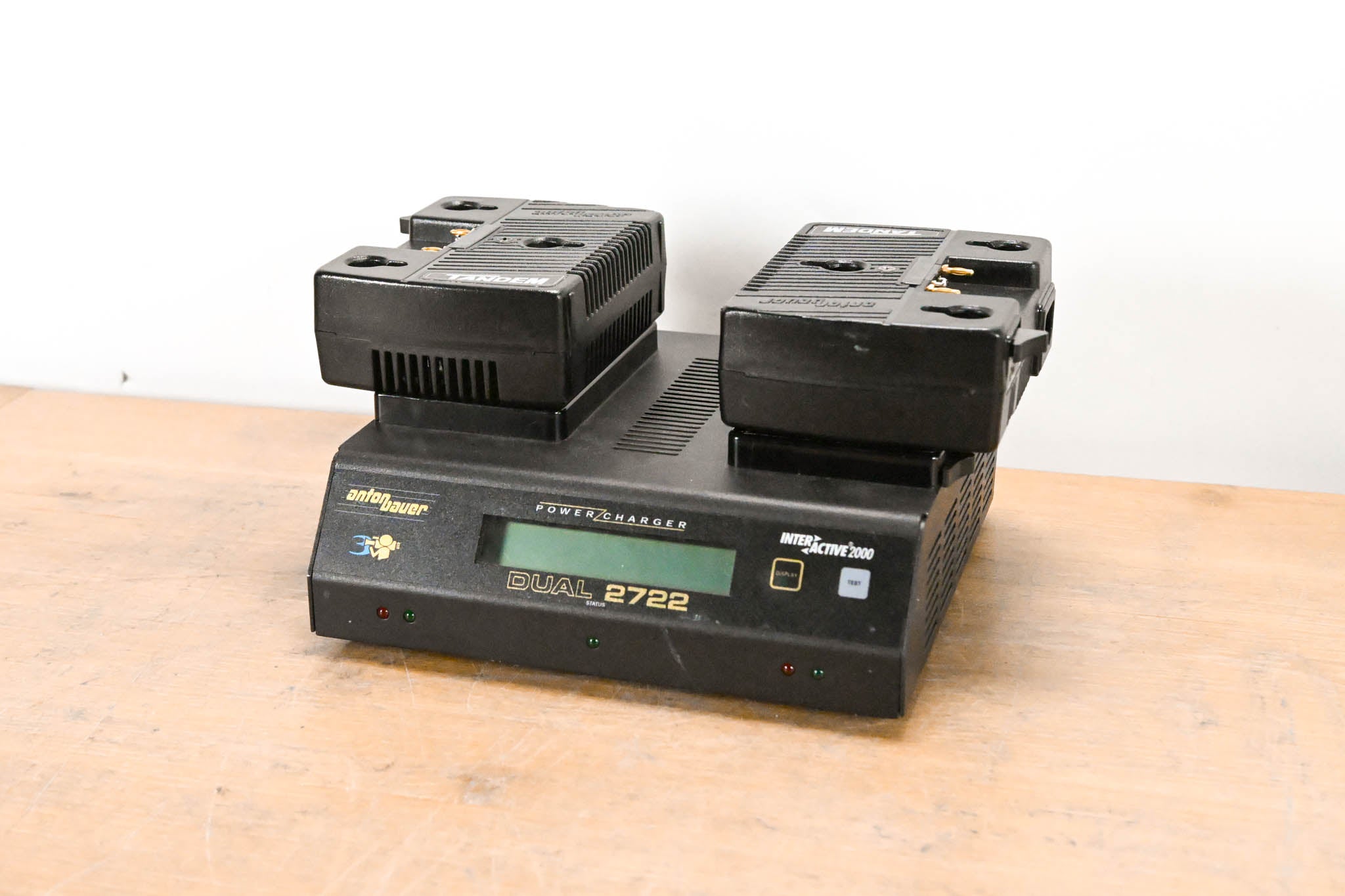Anton Bauer Dual 2722 Interactive 2000 Battery Charger w/ 2x Tandem PSU