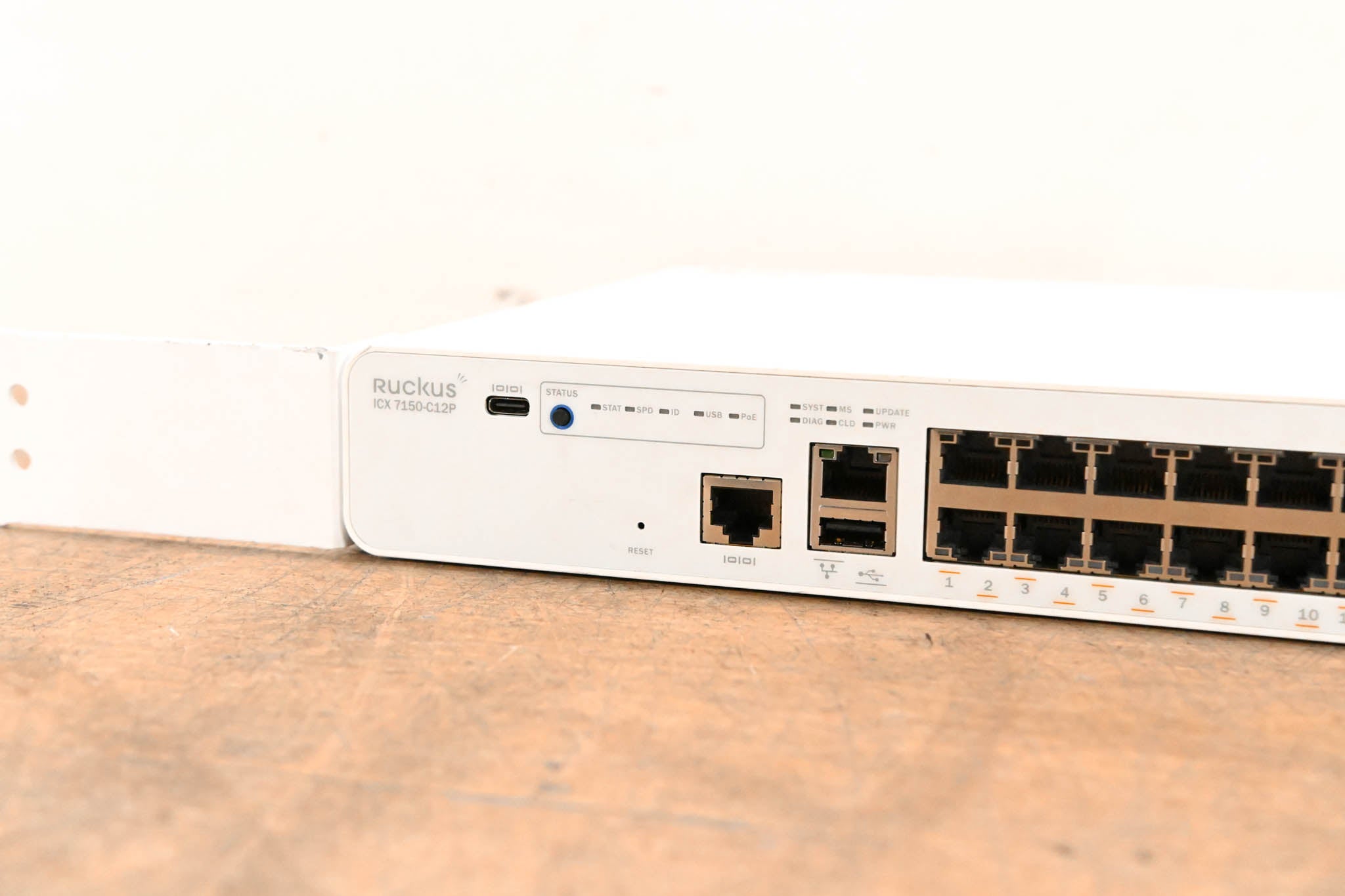 Ruckus ICX 7150-C12P 12-Port PoE Network Switch
