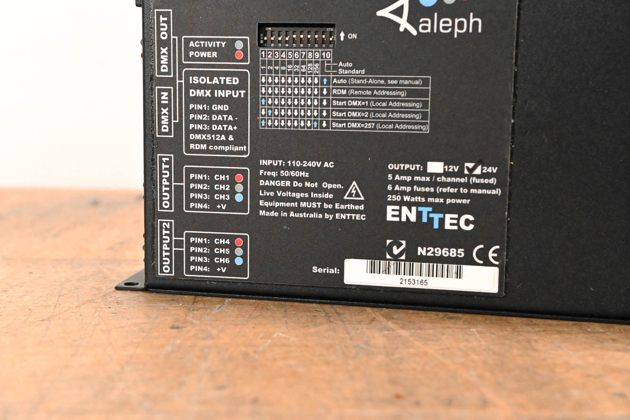 Enttec Aleph 1 CV LED Tape Driver