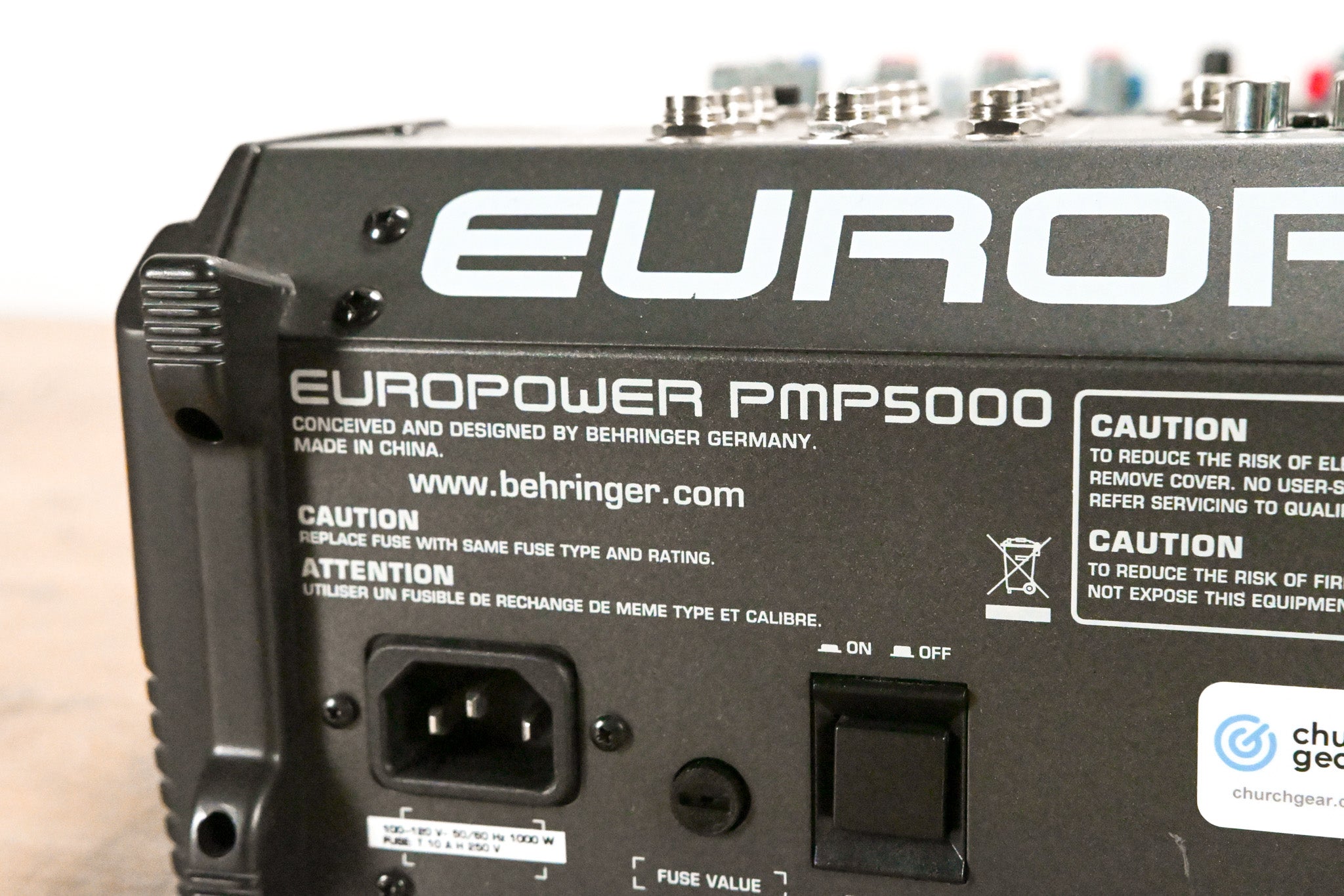 Behringer EuroPower PMP5000 1200W 20-Channel Powered Mixer