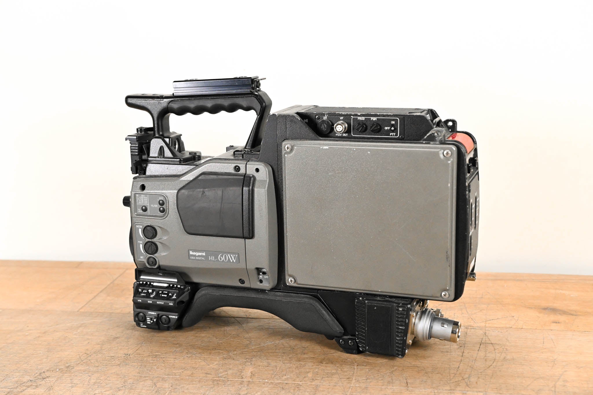 Ikegami HL-60W Digital Camera Body with TA-593 Triax Camera Adapter