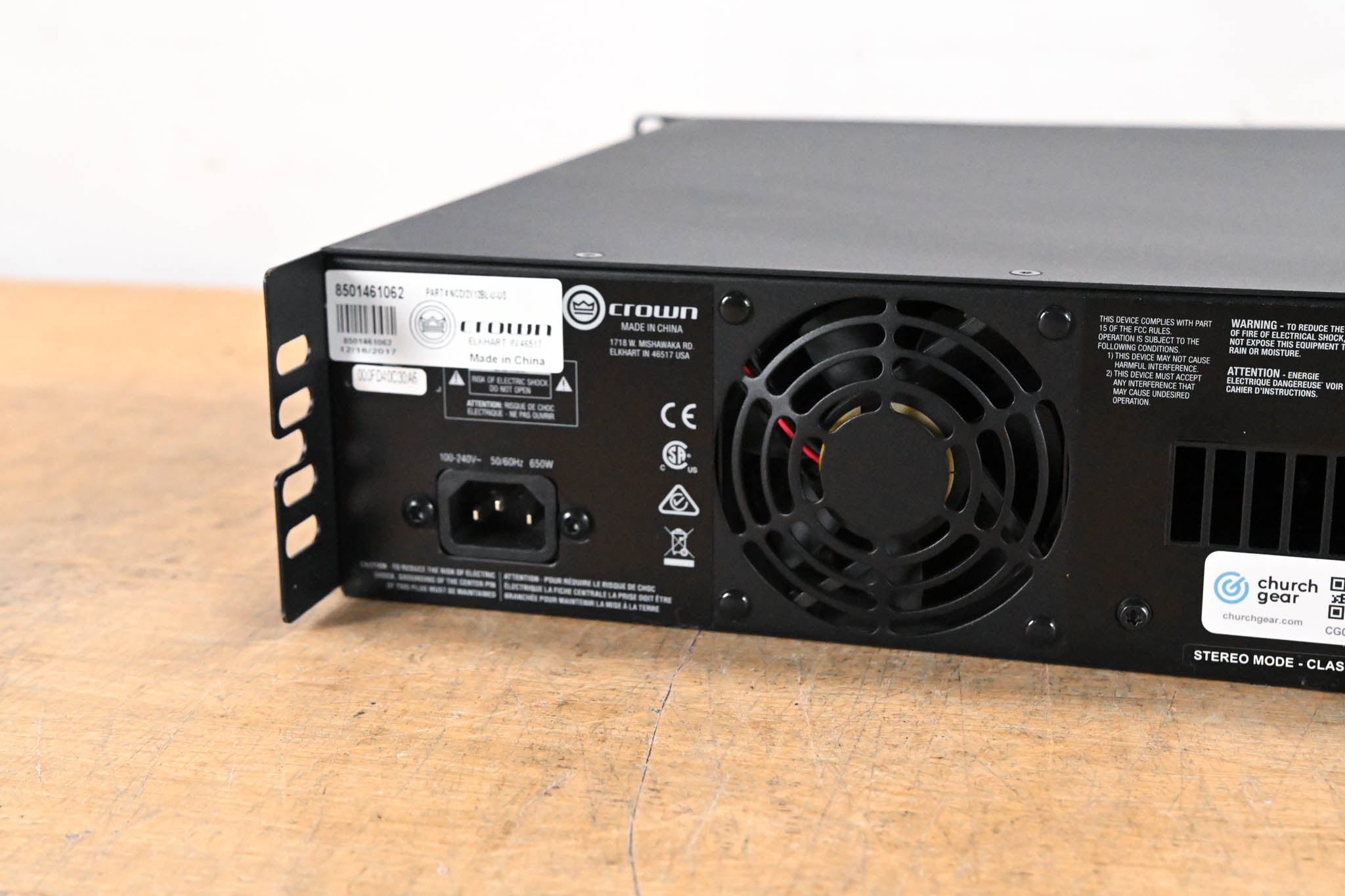 Crown CDi 2|1200BL 2-Channel DriveCore Series Power Amp w/ BLU Link