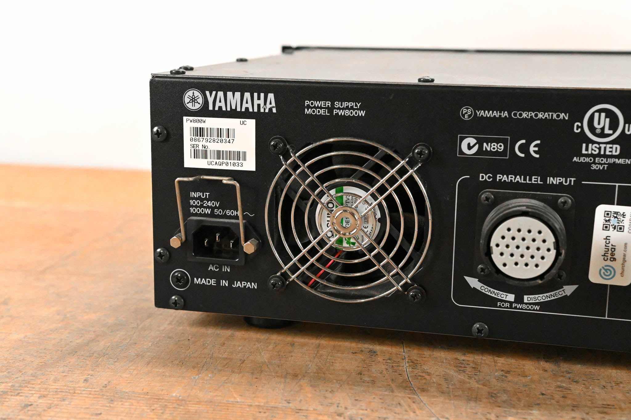 Yamaha PW800W Mixer Redundant Power Supply