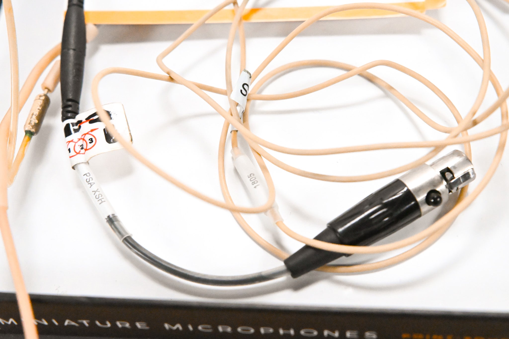 Point Source Audio CO-8WD-XSH-BE OMNI Waterproof Headset Mic for Shure