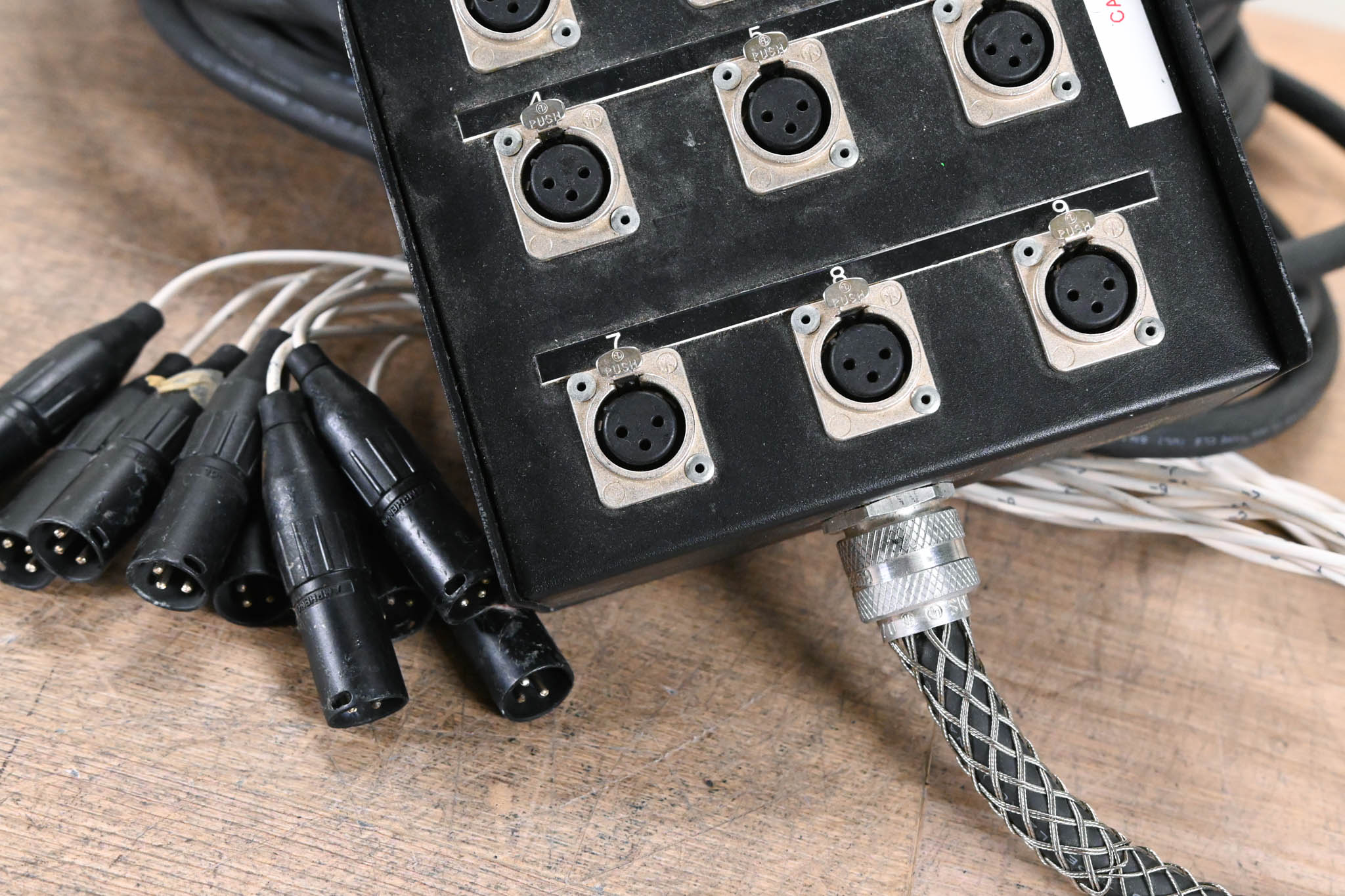 Horizon Stage Series 9-Channel XLR Snake - 125 ft