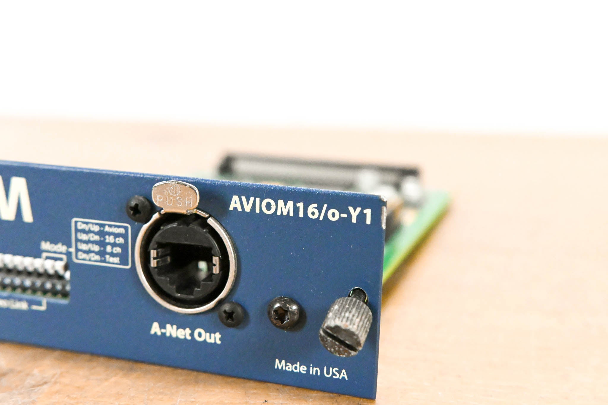 Aviom 16/o-Y1 A-Net Card for Yamaha Digital Products
