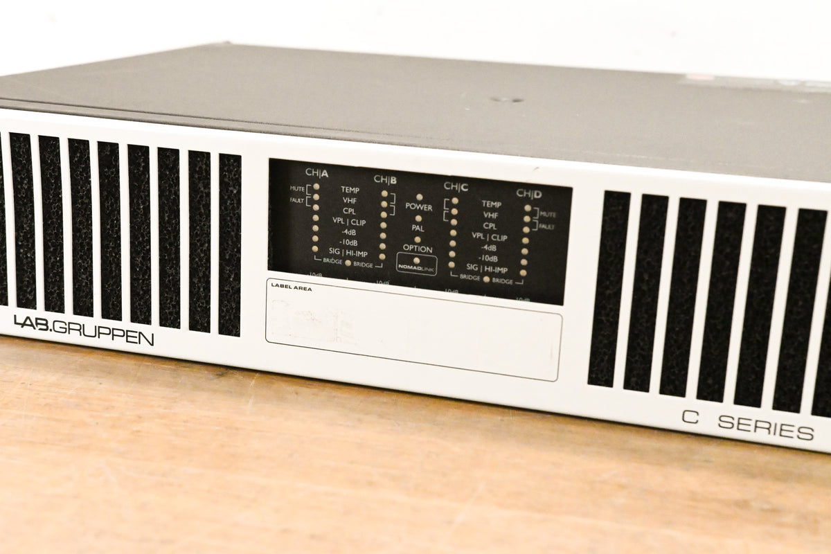 Lab Gruppen C 16:4 1600W Four-Channel Power Amplifier