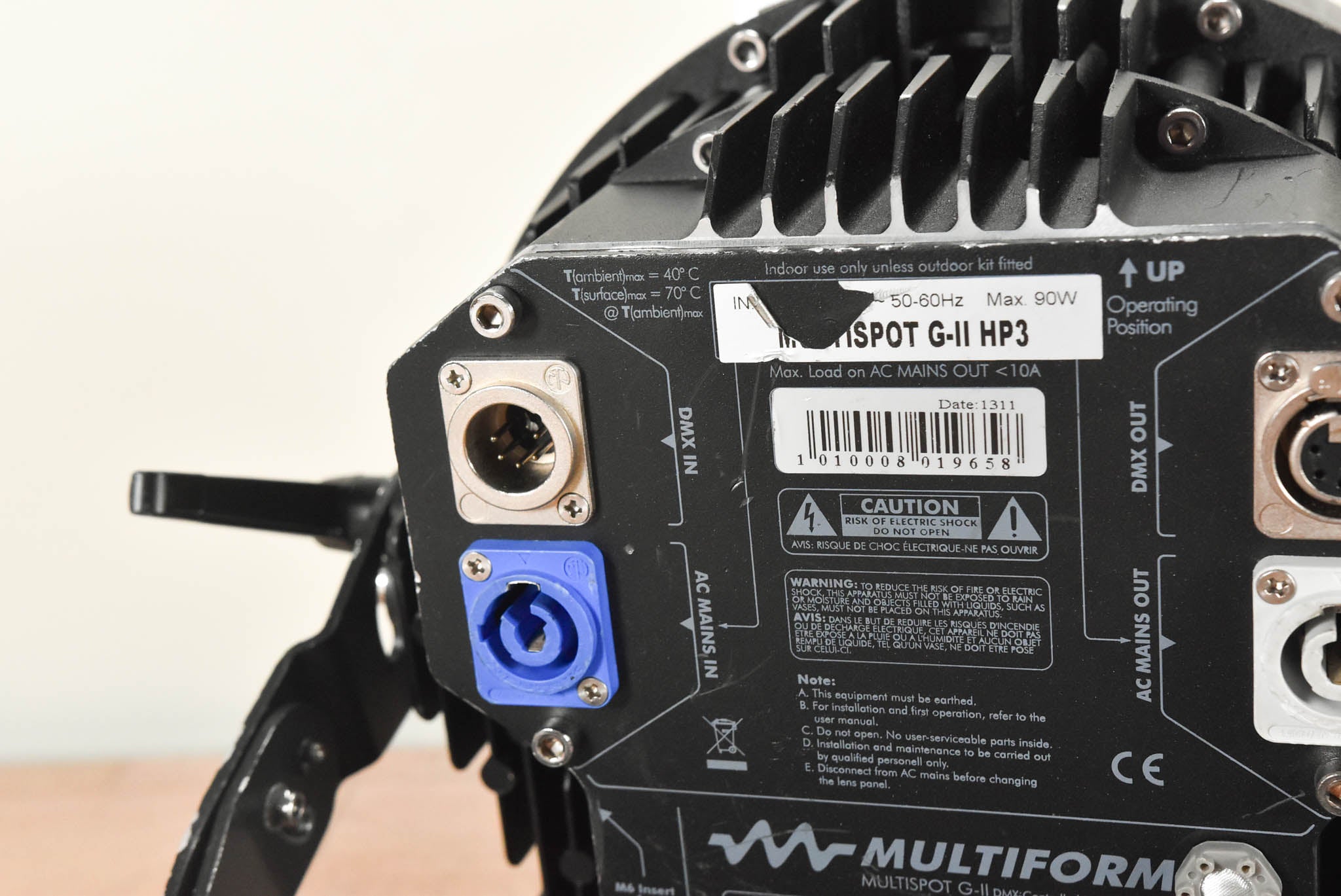 Multiform Multispot G-II HP3 High-Power DMX-Controlled LED Light