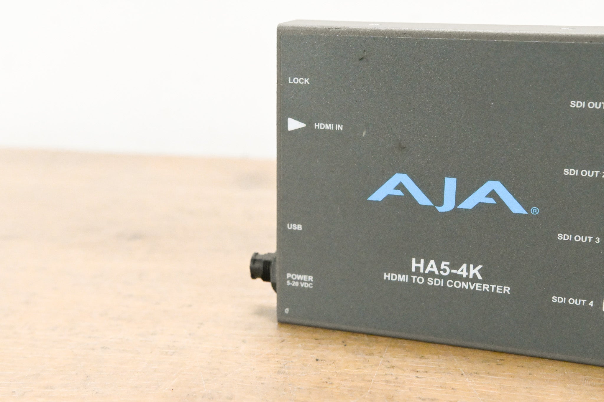 AJA HA5-4K 4K HDMI to 4K SDI Mini Converter (NO POWER SUPPLY)