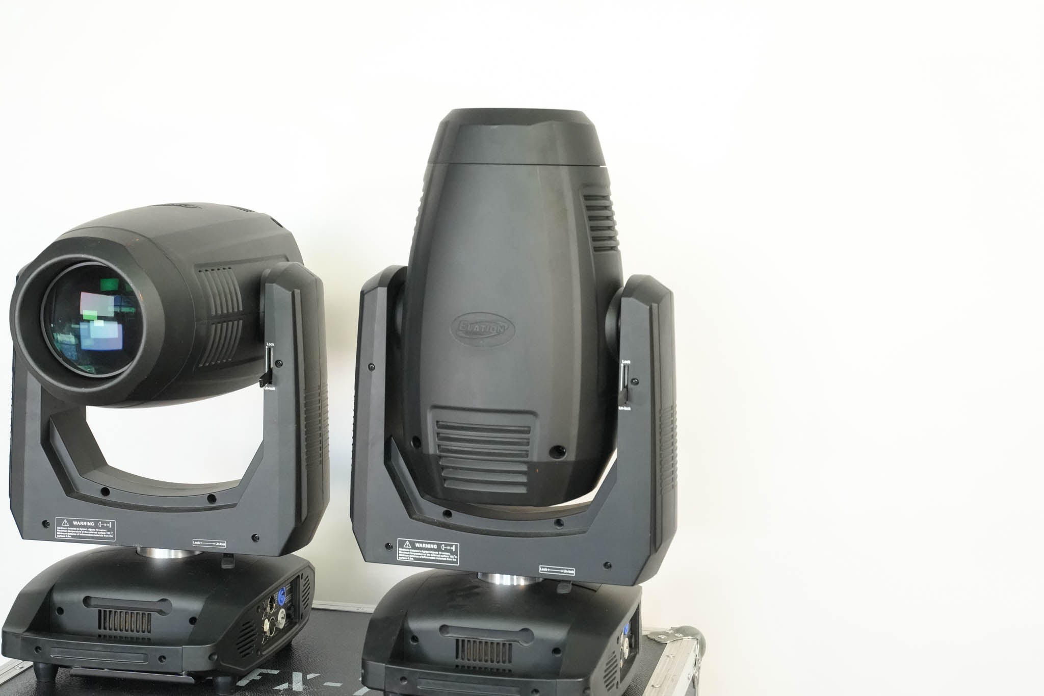 Elation Platinum HFX Hybrid 3-in-1 Moving Head Light Pair w/ Flight Case