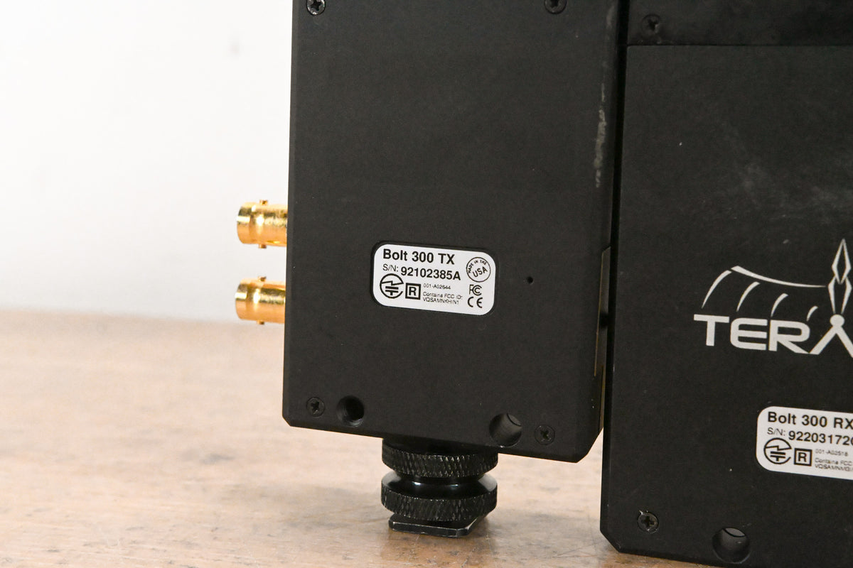 Teradek Bolt Pro 300 3G-SDI Wireless Transmitter-Receiver Set (NO PSU)