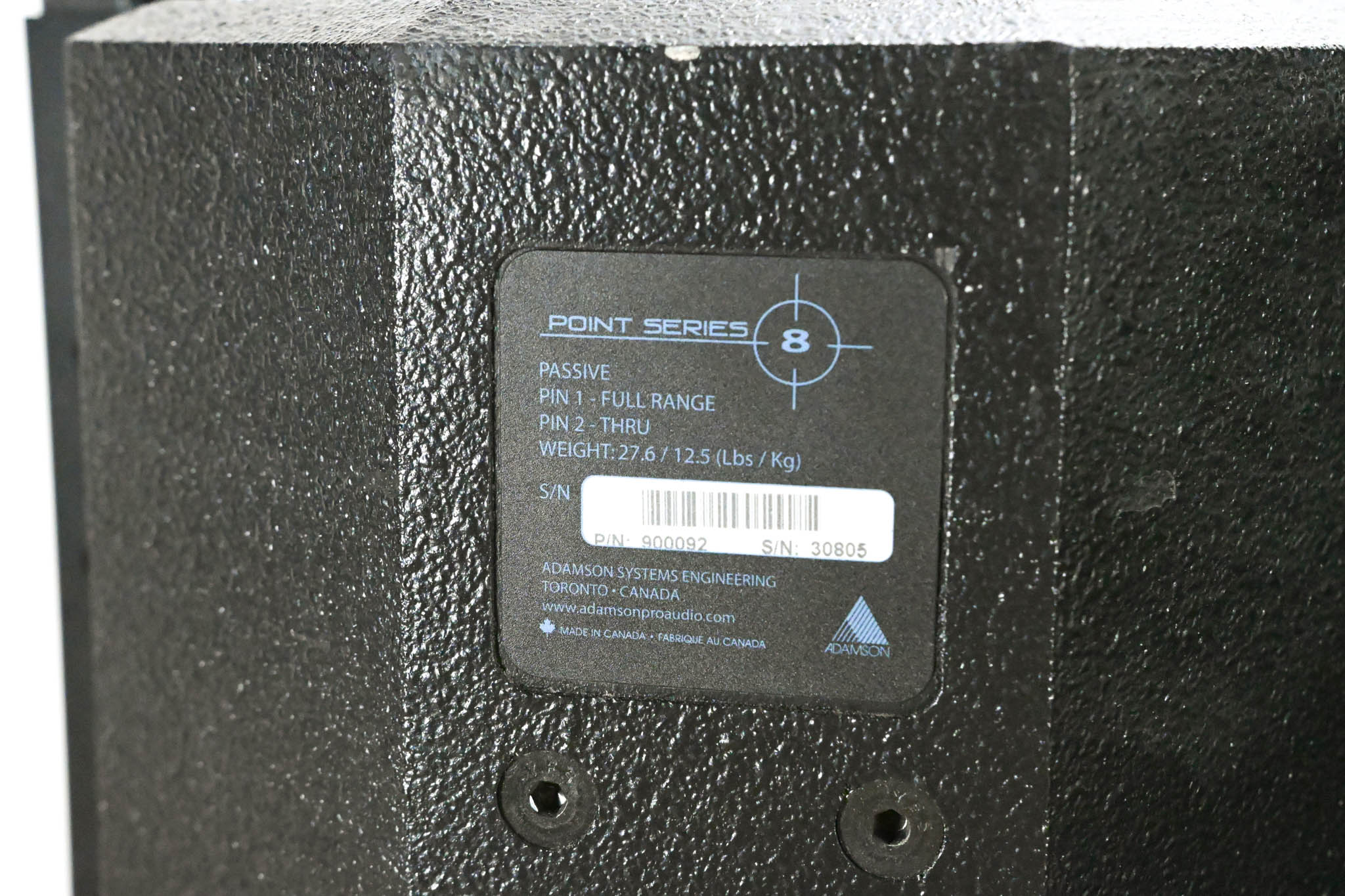 Adamson Point 8 Full-Range Point Source Loudspeaker (PAIR)
