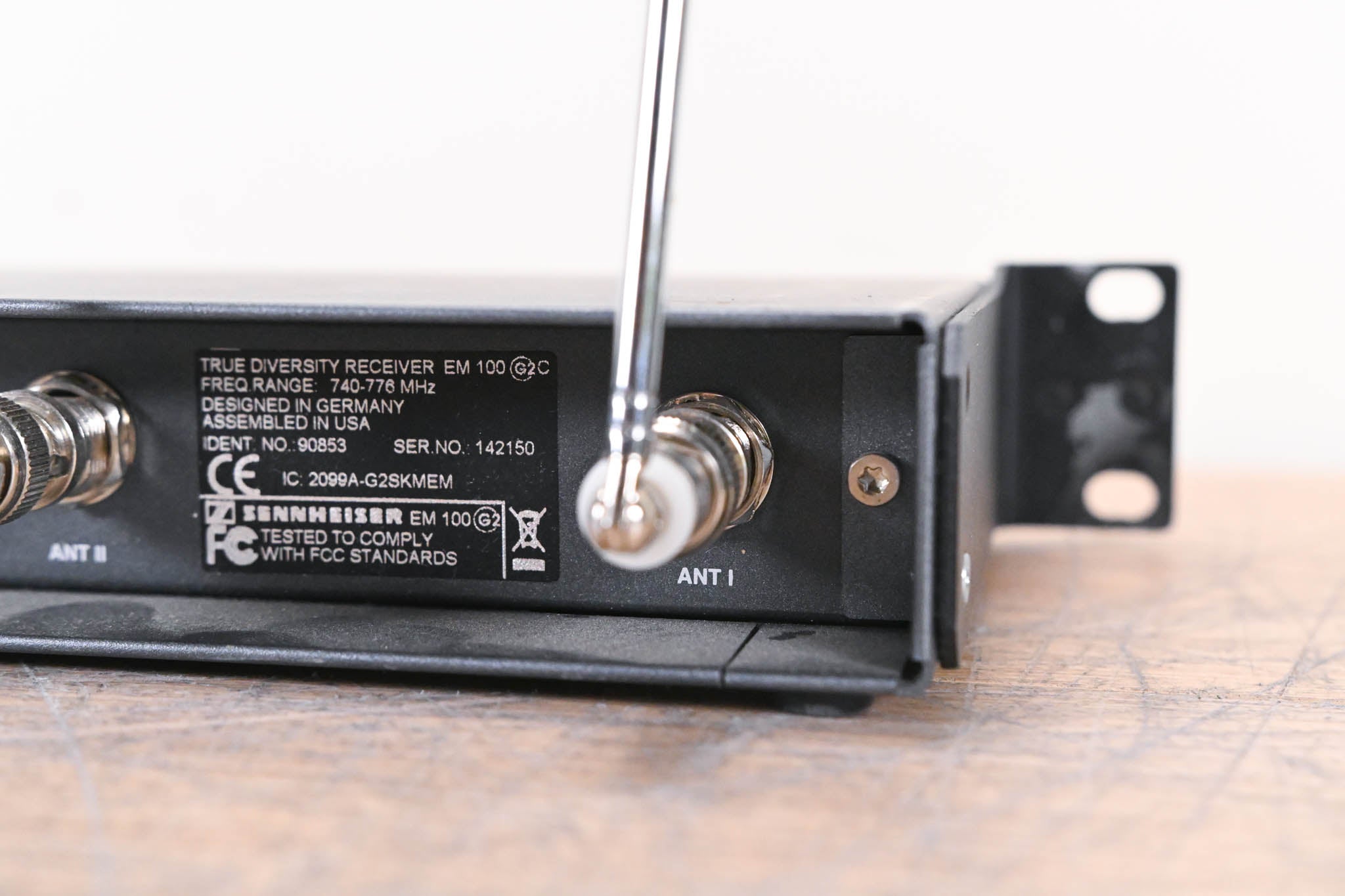 Sennheiser EM 100 G2 Wireless Receiver 740-776 MHz (NO POWER SUPPLY)