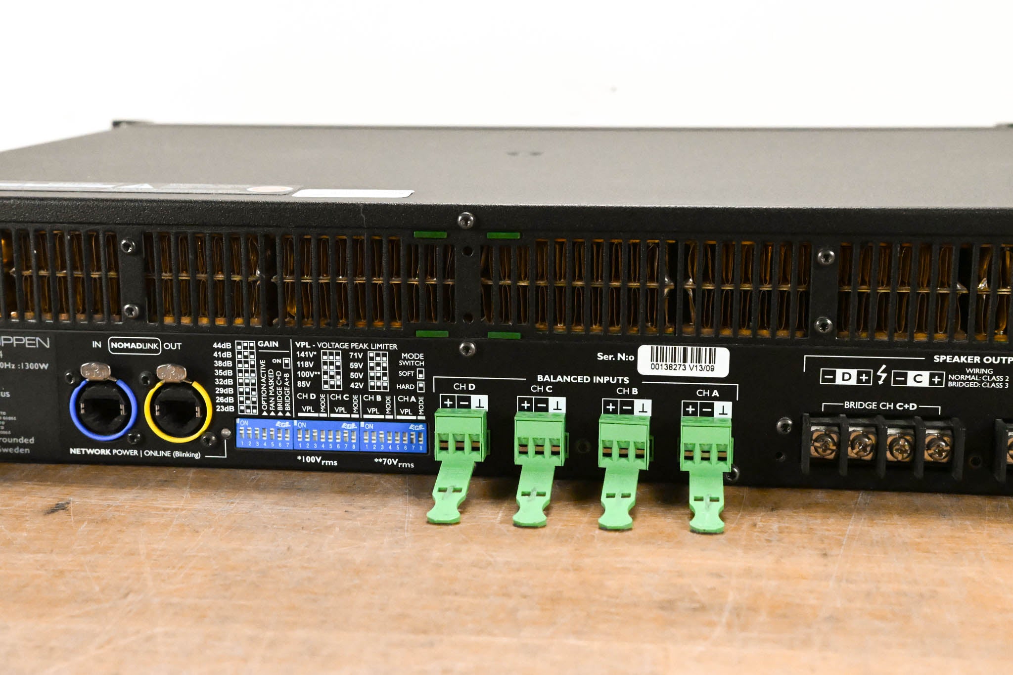 Lab Gruppen C 28:4 2800W 4-Channel Power Amplifier