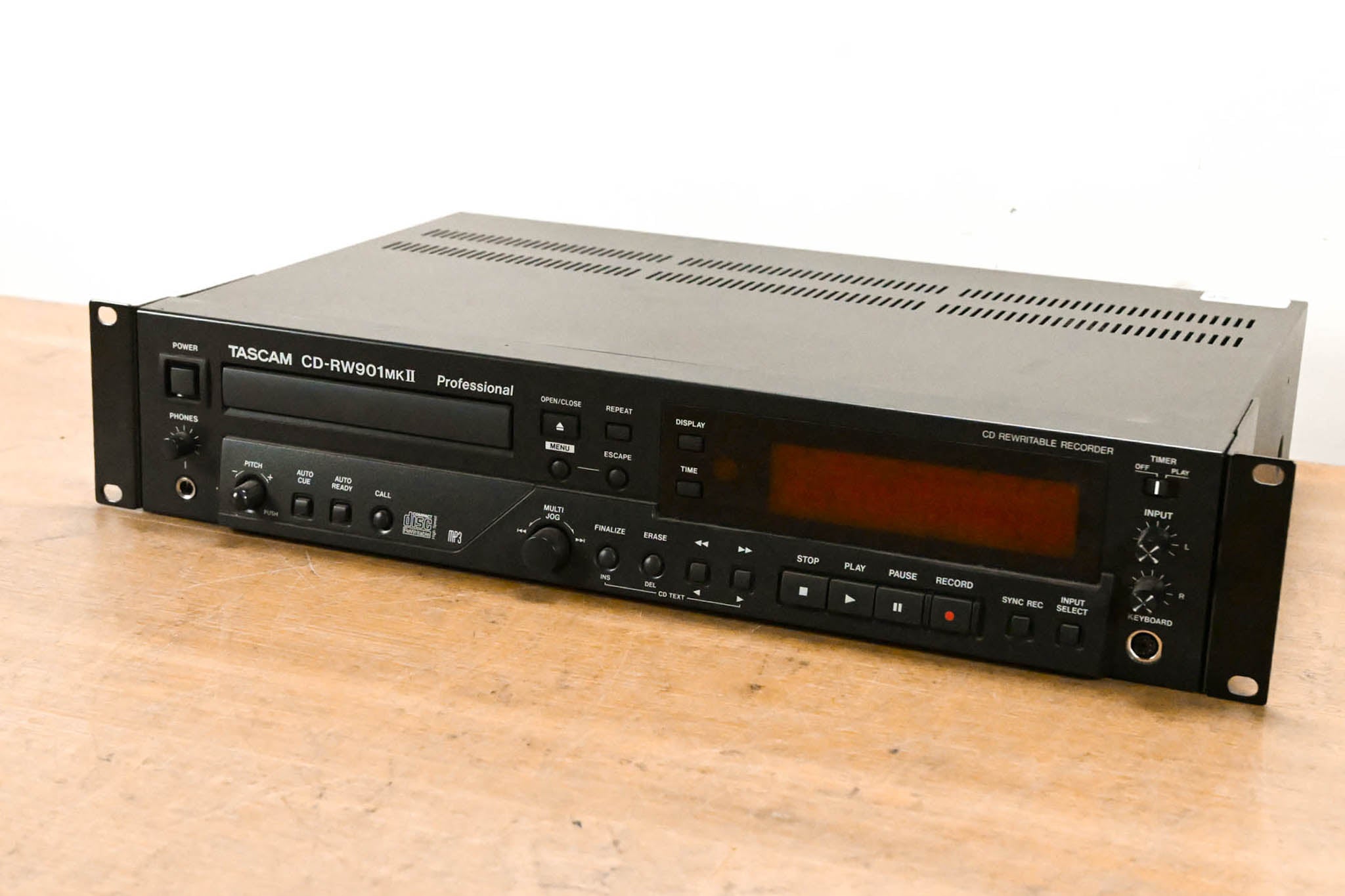 TASCAM CD-RW901MKII Professional CD Recorder