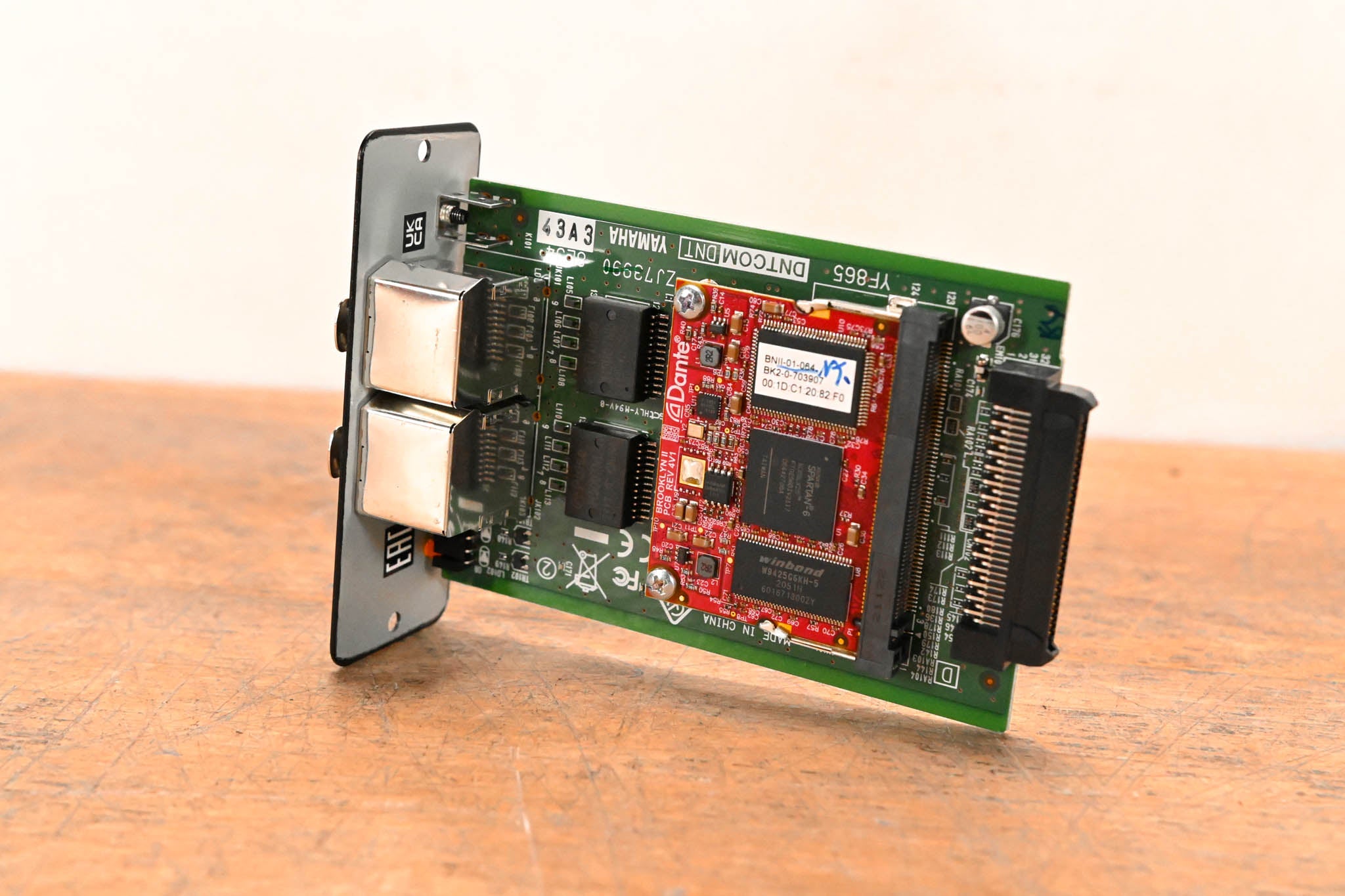 Yamaha NY64-D Dante I/O Expansion Card for TF Mixers