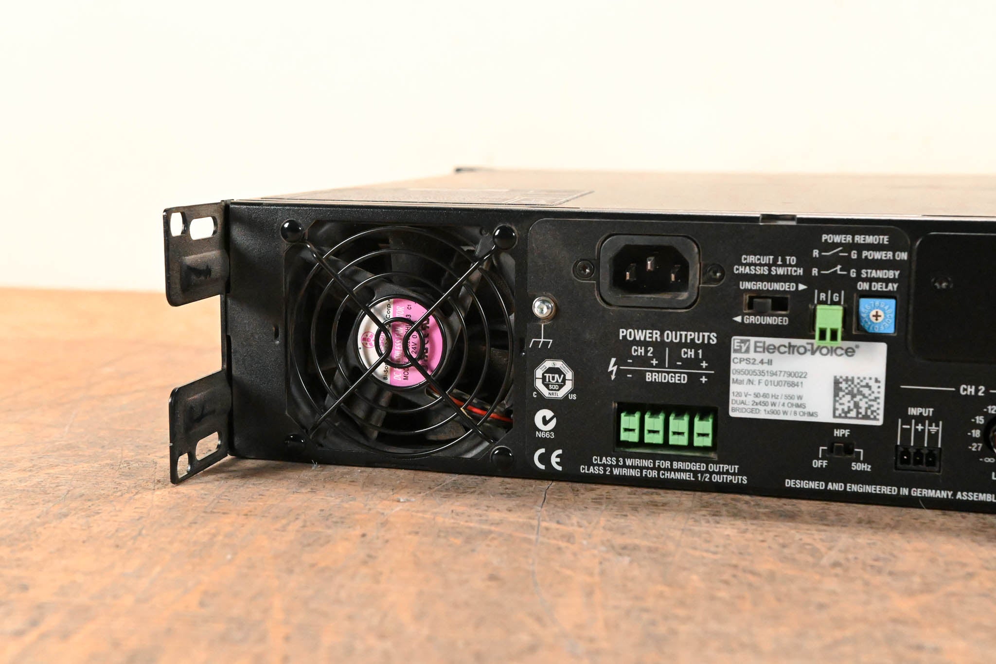 Electro-Voice (EV) CPS2.4-II Contractor Precision Series 2-CH Power Amp