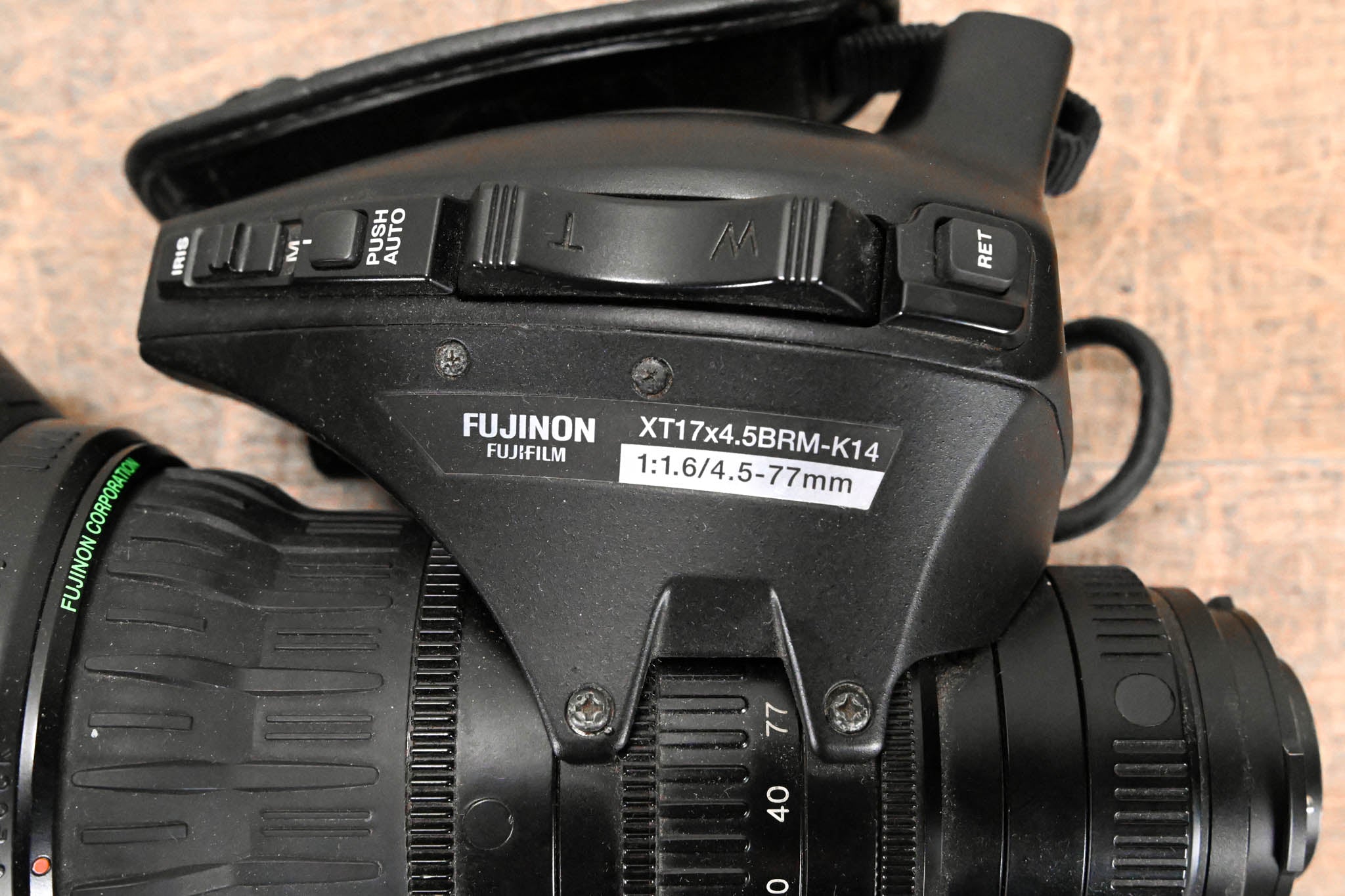 Fujinon XT17x4.5BRM-K14 HD ENG Zoom Lens - 1:1.6/4.5-77mm