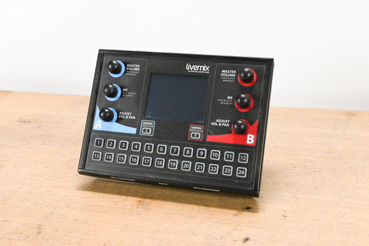 Digital Audio Labs LiveMix CS-DUO Personal Monitor Mixer