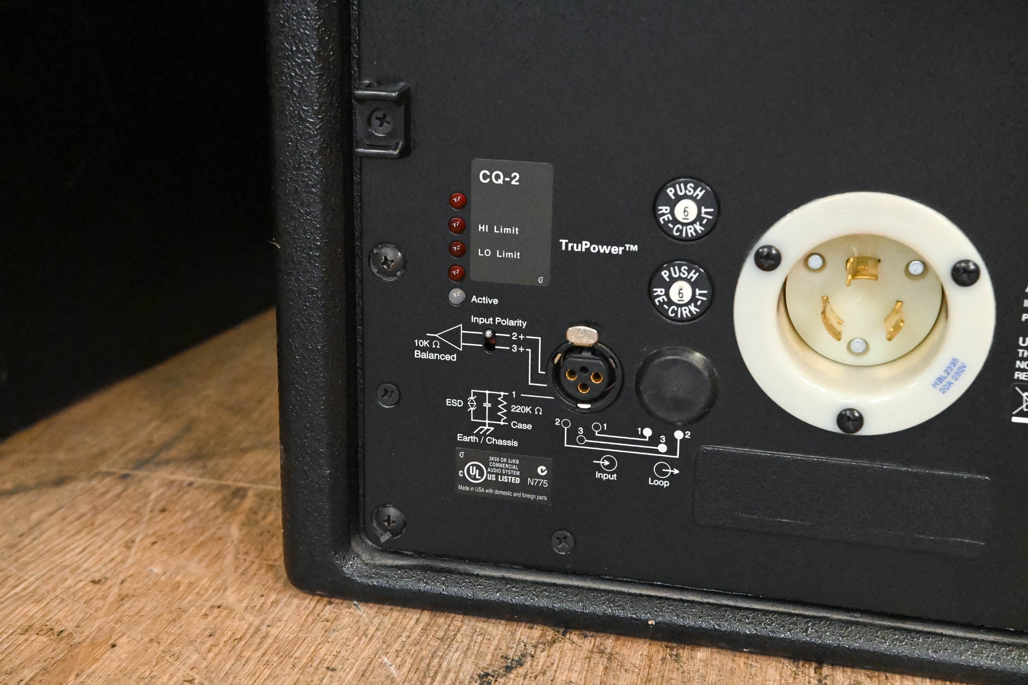 Meyer Sound CQ-2 Active Narrow Coverage Main Loudspeaker (PAIR)