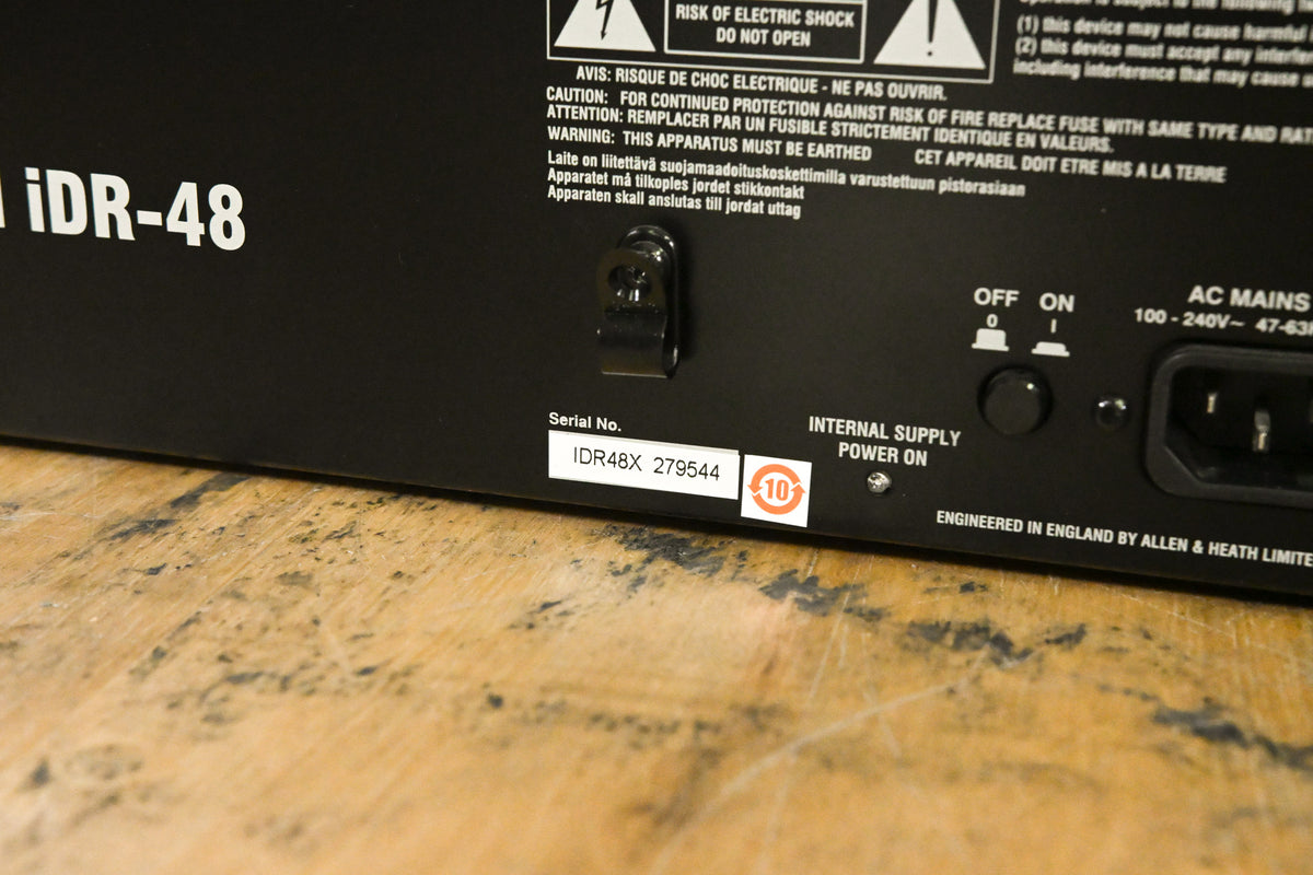 Allen & Heath iLive-T112 Mixing Surface with iDR-48 Fixed Format MixRack