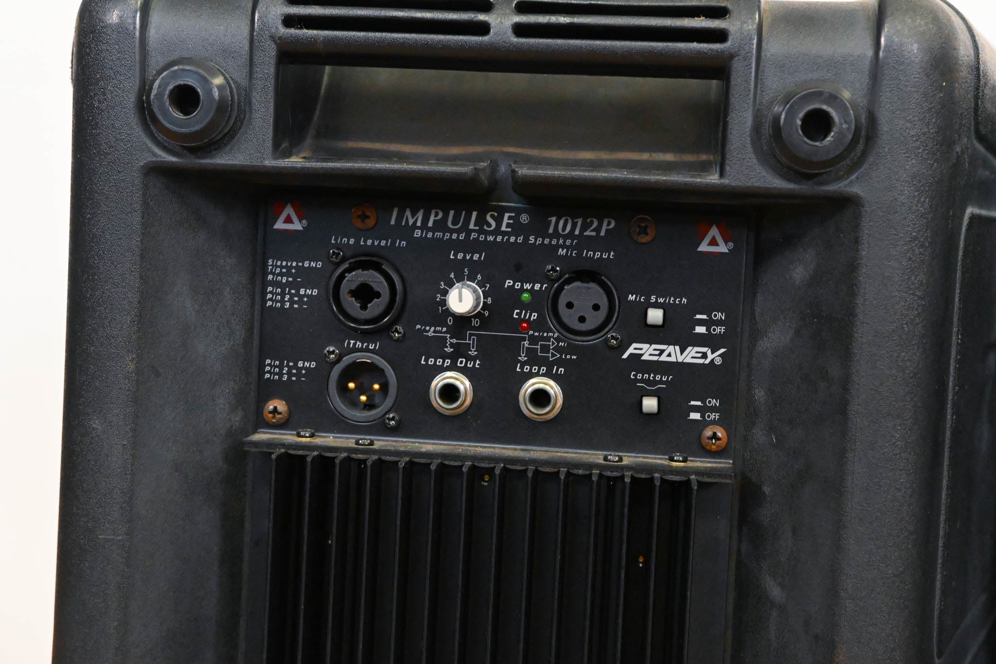 Peavey Impulse 1012p Biamped Powered Speaker (PAIR)