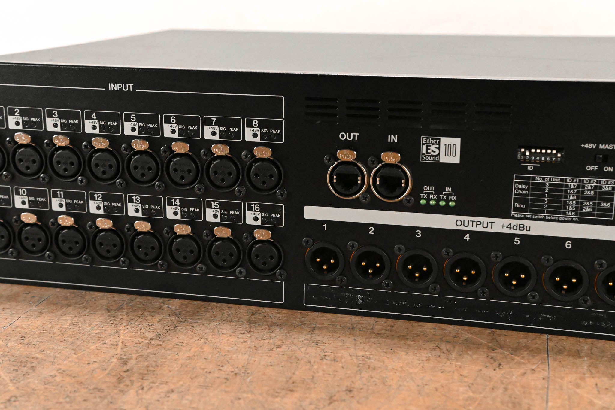 Yamaha SB168-ES 16-Channel EtherSound Stage Box
