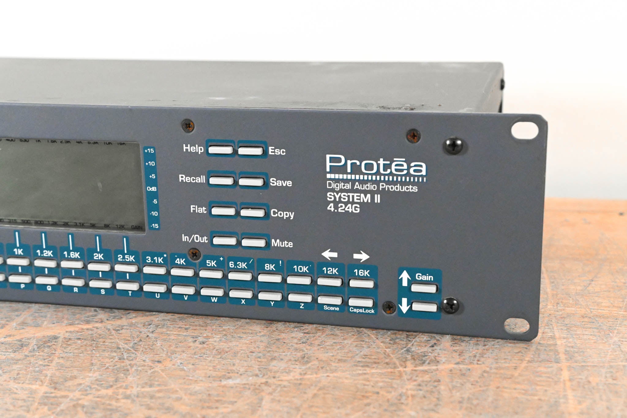 Ashly Protea System II 4.24G 4-Channel Digital Graphic Equalizer