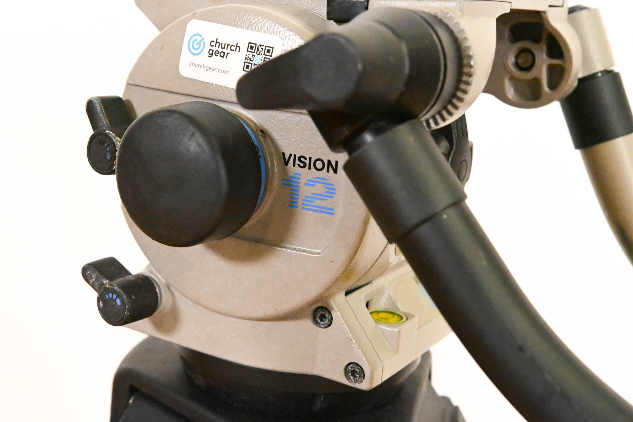 Vinten Vision 12 SD Fluid Head with Aluminum Tripod